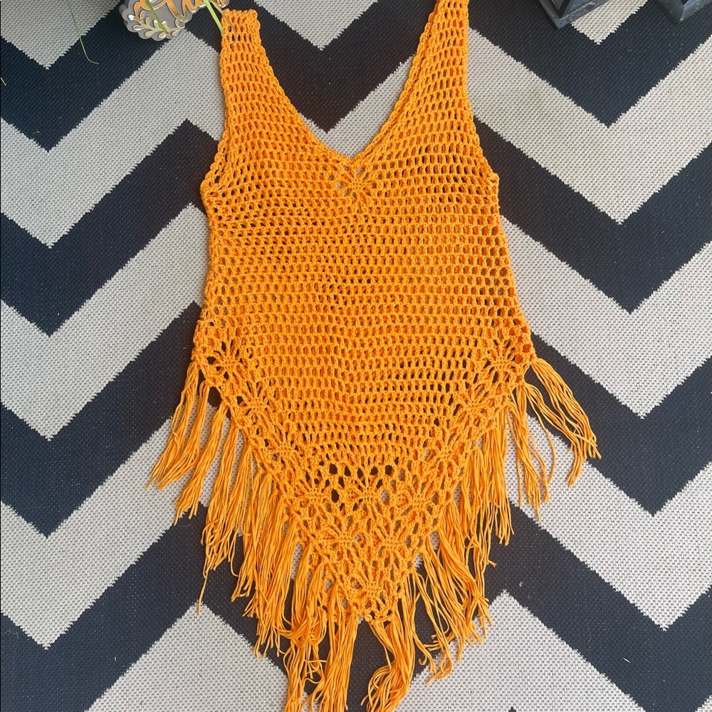 fringe cover up